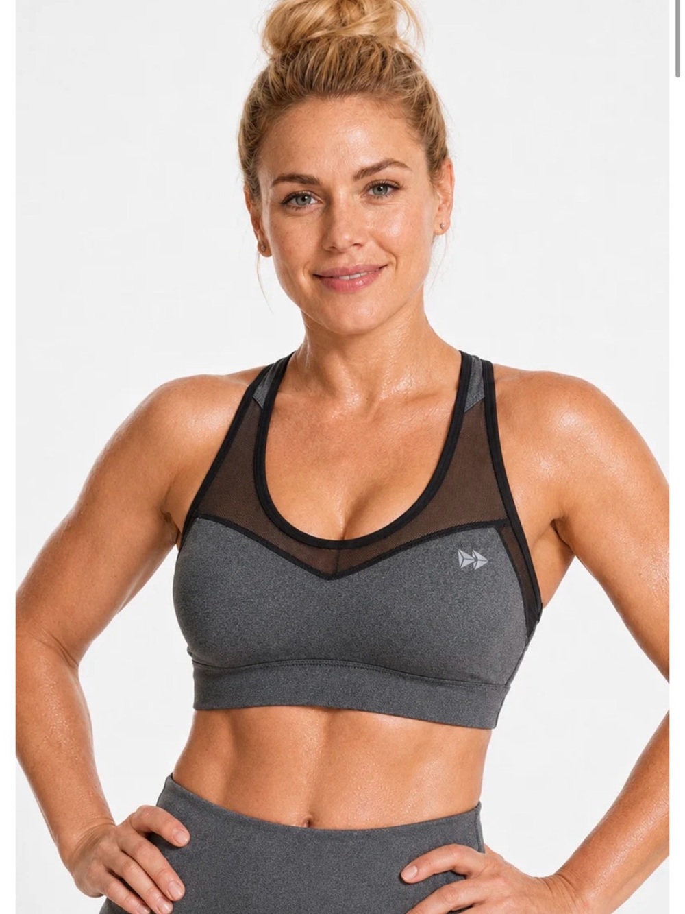 NWT Mesh Racerback Sports Bra - Performance Support